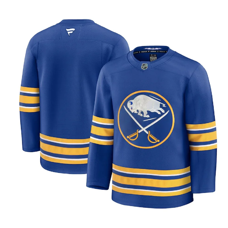 sock exchanges bold -  Fanatics Premium Senior Home Jersey - Buffalo Sabres