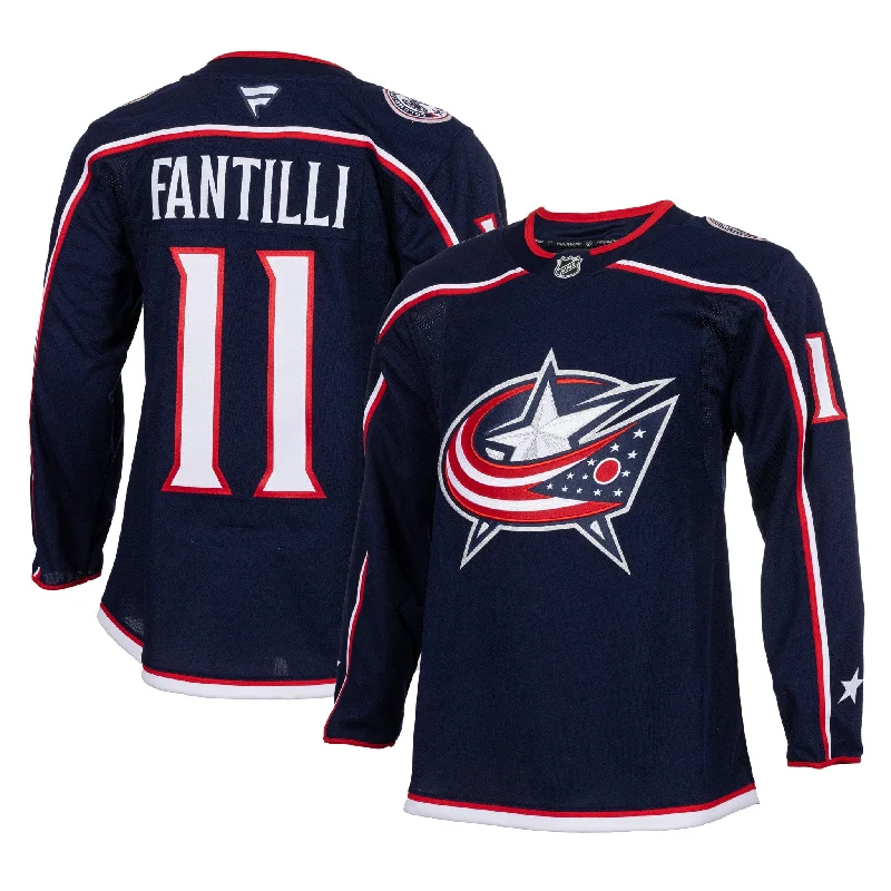 sock selection organic -  Fanatics Premium Senior Home Jersey - Columbus Blue Jackets Adam Fantilli