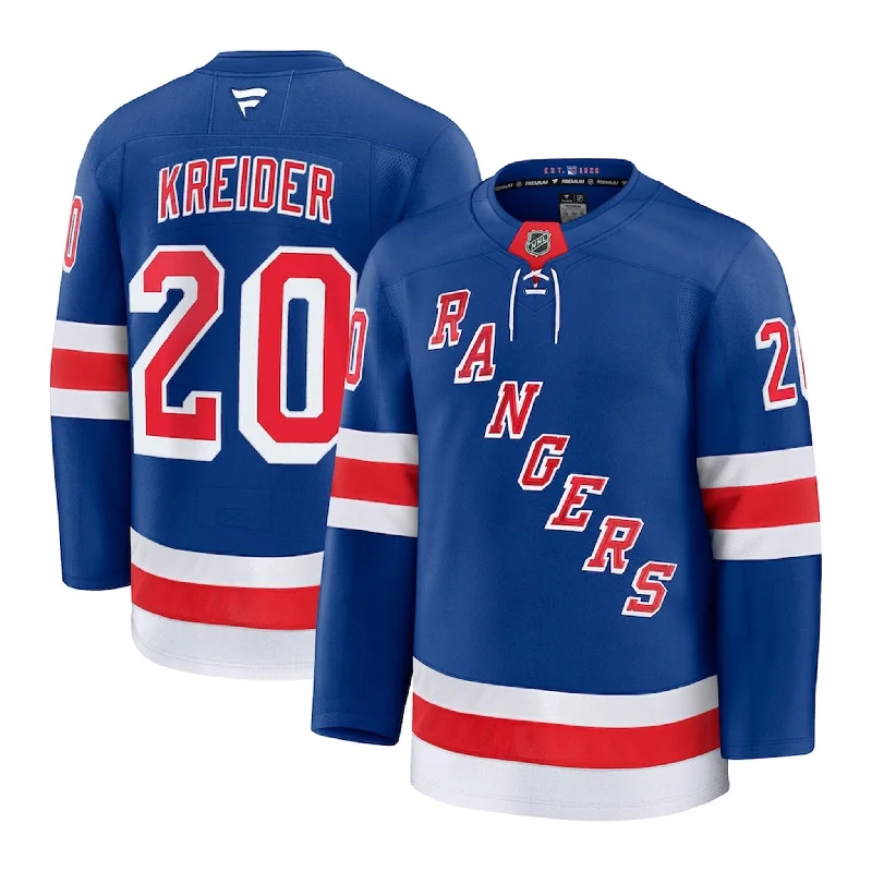 sock reviews vintage -  Fanatics Premium Senior Home Jersey - New York Rangers Chris Kreider