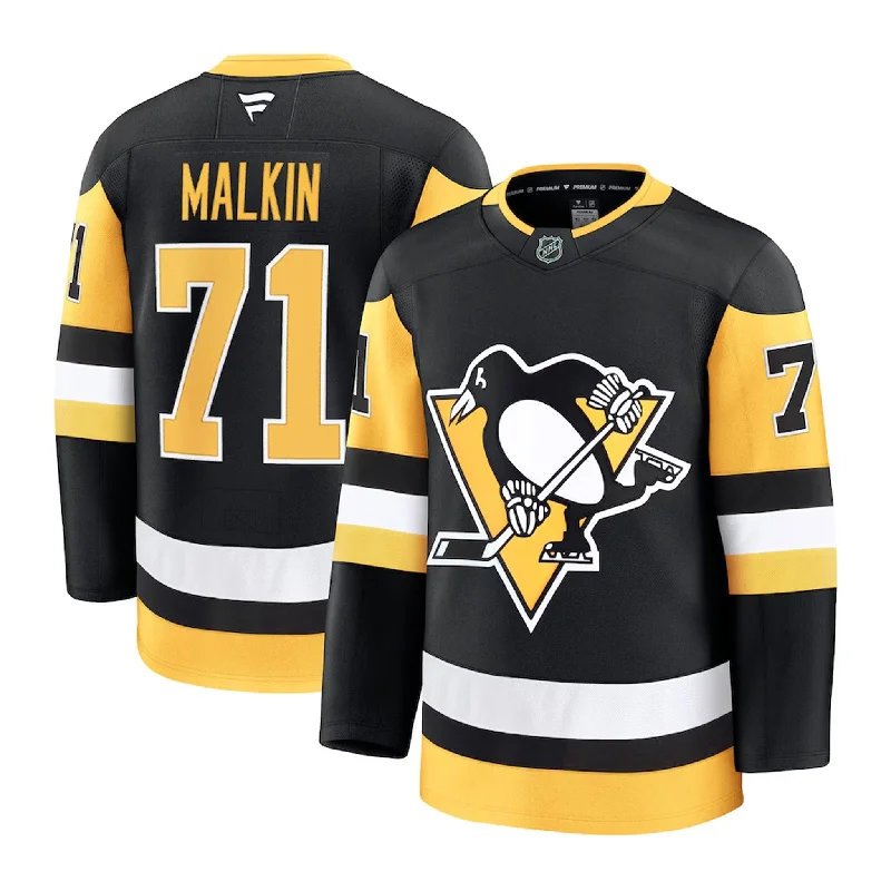 sock uses minimalist -  Fanatics Premium Senior Home Jersey - Pittsburgh Penguins Evgeni Malkin