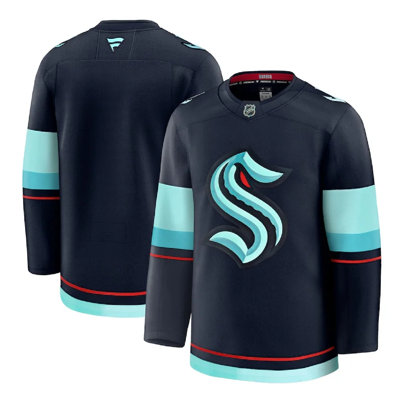 sock colors bold -  Fanatics Premium Senior Home Jersey - Seattle Kraken