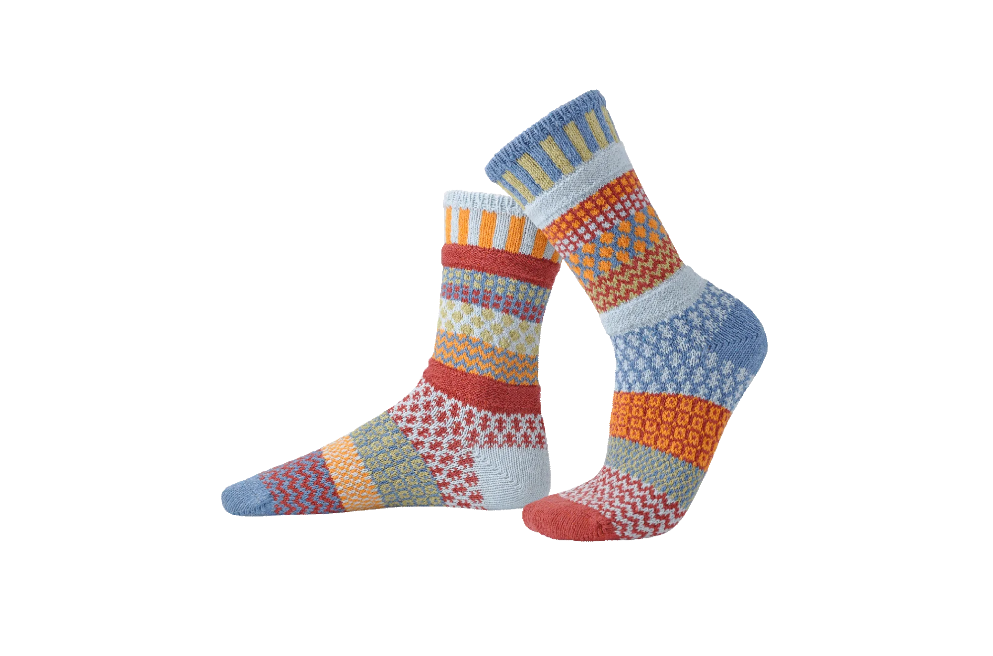 sock washing bold -  Fig Recycled Cotton Crew Socks