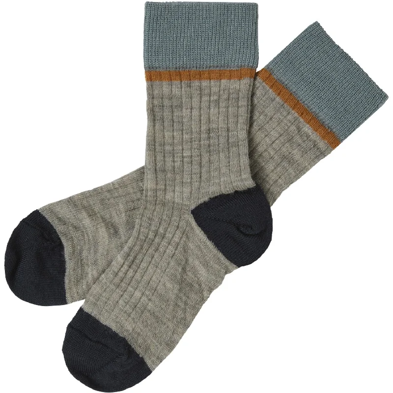 sock storage organic -  FUB Hazel Melange 2-pak Colour Block Socks