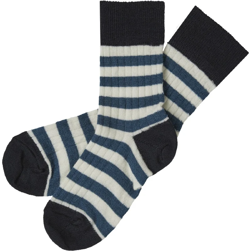 sock deals bold -  FUB Pond Blue/Dark Navy 2-pak Classic Stripe Socks