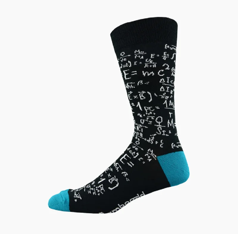 sock colors bold -  Genius Men's Bamboo Crew Socks