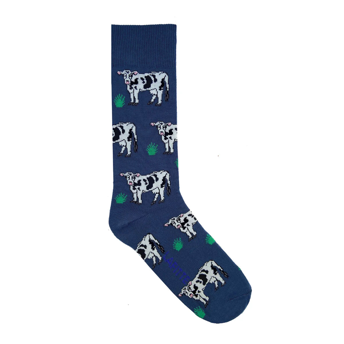 sock sizes bold -  Get Mooving Crew Socks - Blue