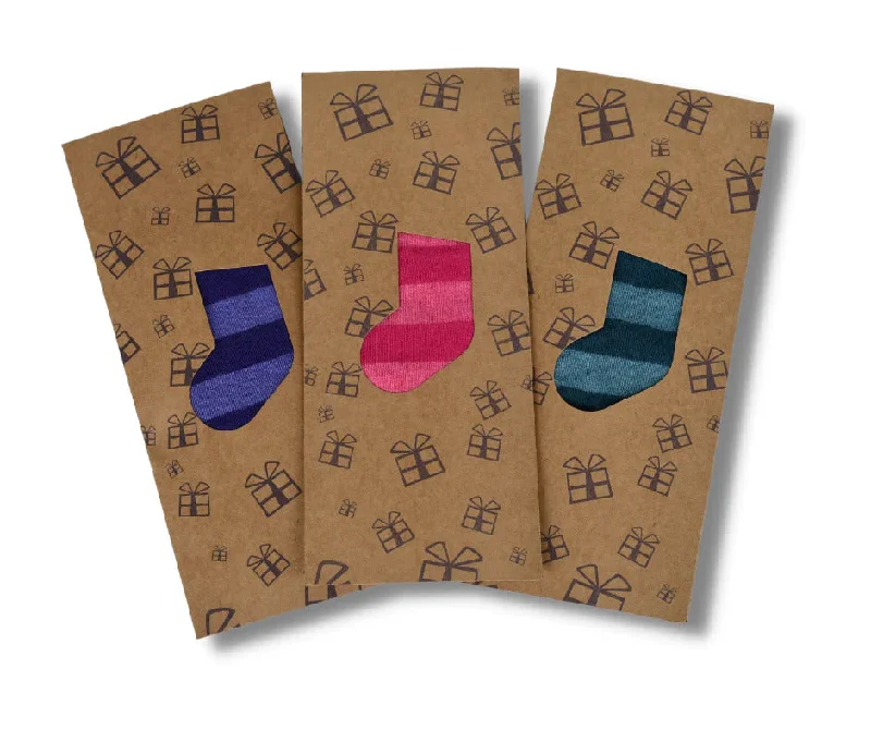 sock quality organic -  Gift Wrap (Fits One Sock)