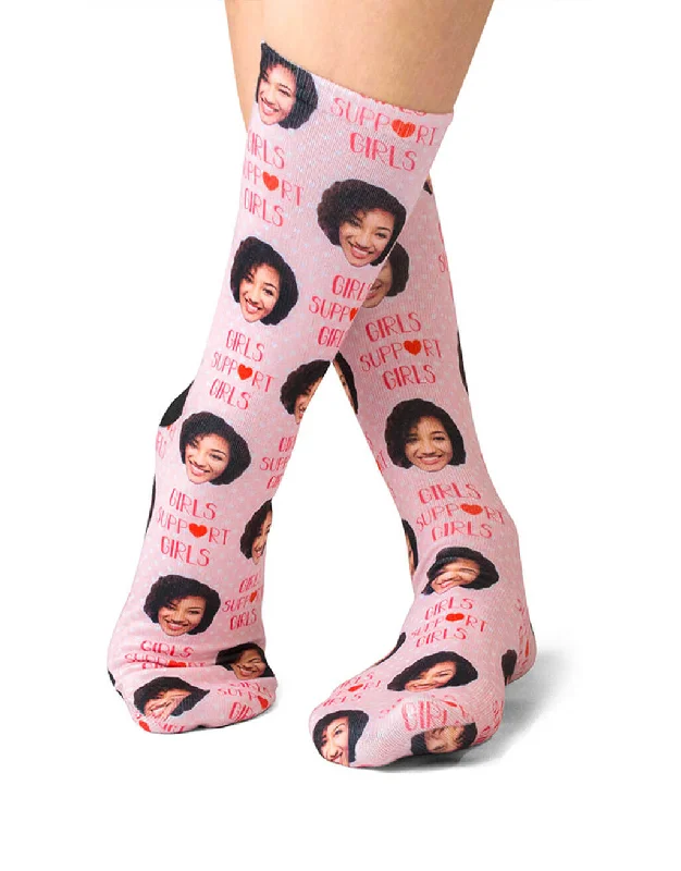 sock singles vintage -  Girls Support Girls Socks