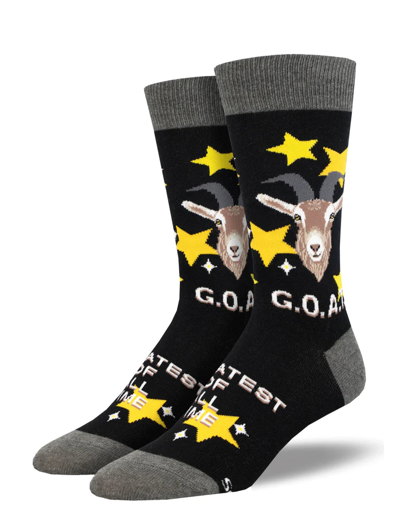 sock delivery organic -  Goat Men's Crew Socks