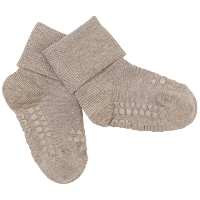 sock guarantee vintage -  GObabyGO Bamboo Socks Antislip Sand