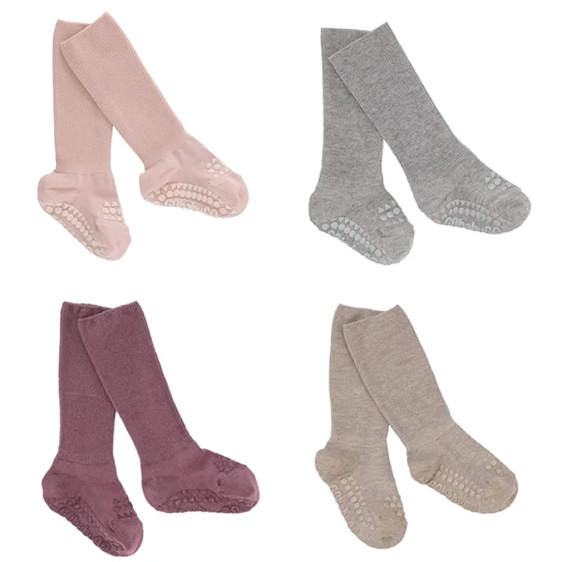 sock trends bold -  GObabyGO Bamboo Socks Combo Box Antislip Soft Pink