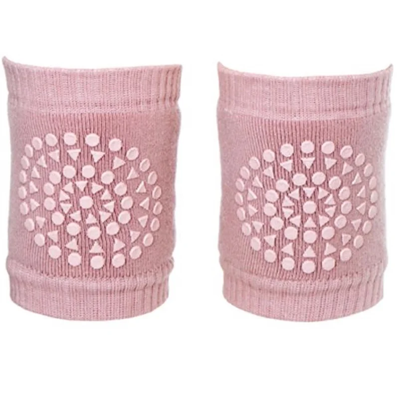 sock drying vintage -  GObabyGO Crawling Kneepads (dusty rose)