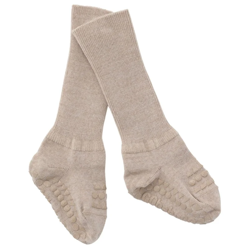 sock singles bold -  GObabyGO Non-slip Socks Wool Sand