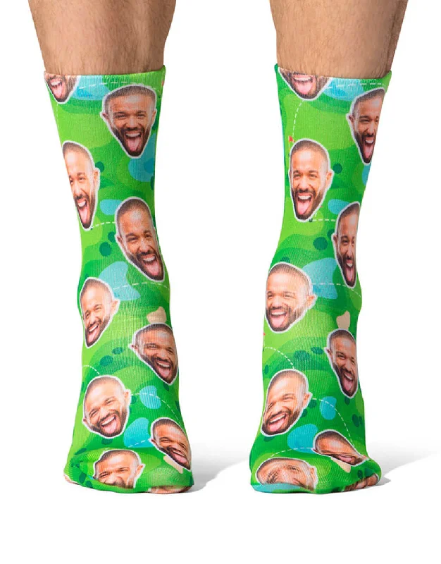 sock quality bold -  Golf Course Socks