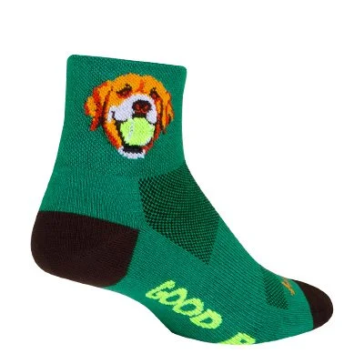 sock features vintage -  Good Boy Performance Crew Socks