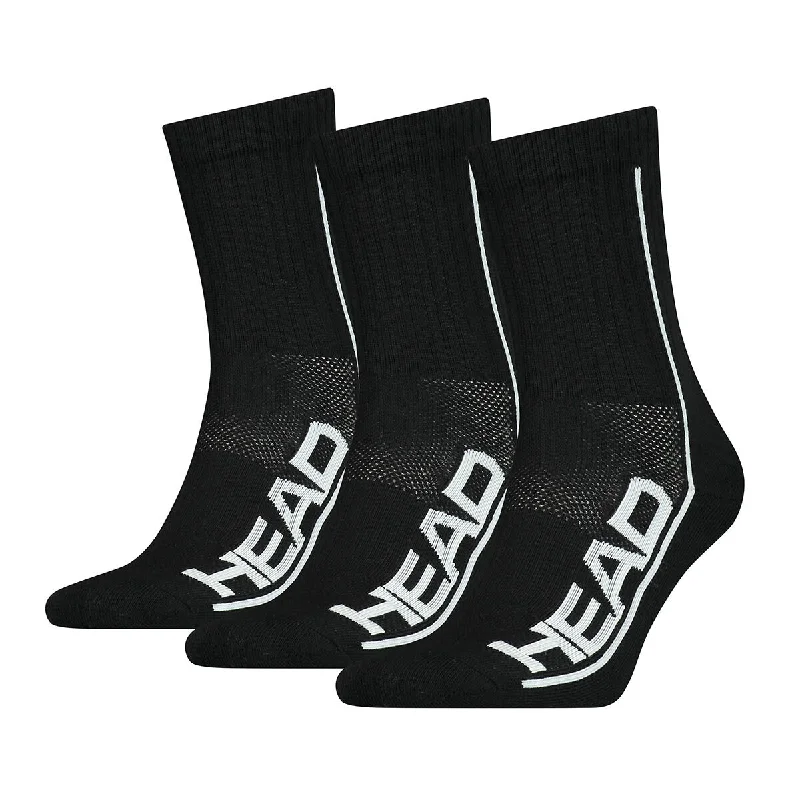 sock refunds bold -  Head Performance Short Crew Sock 3 Pack Black White