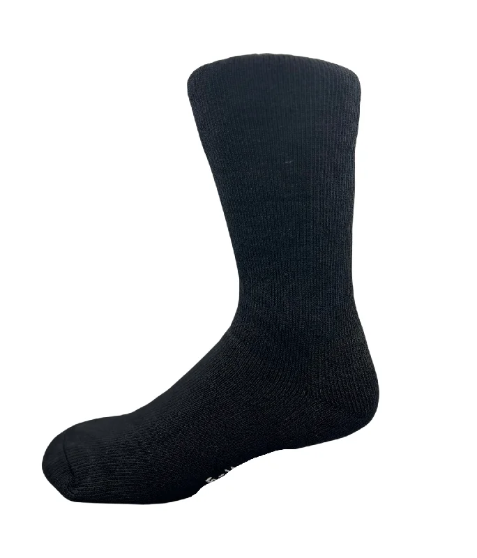 sock refunds bold -  Heavy Duty Bamboo Work Socks - Black