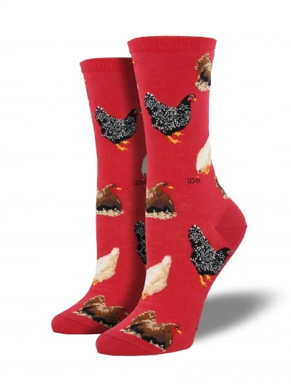 sock selection bold -  Hen House Women's Crew Socks