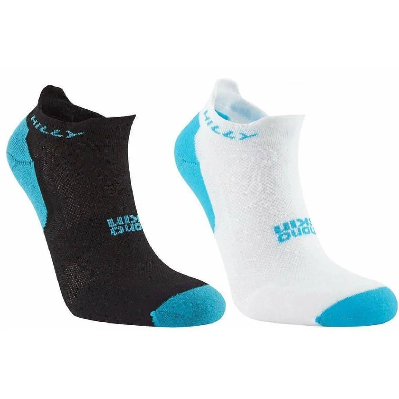 sock pairs vintage -  Hilly Active Socklet (2 Pack) Womens Running Socks - Multi