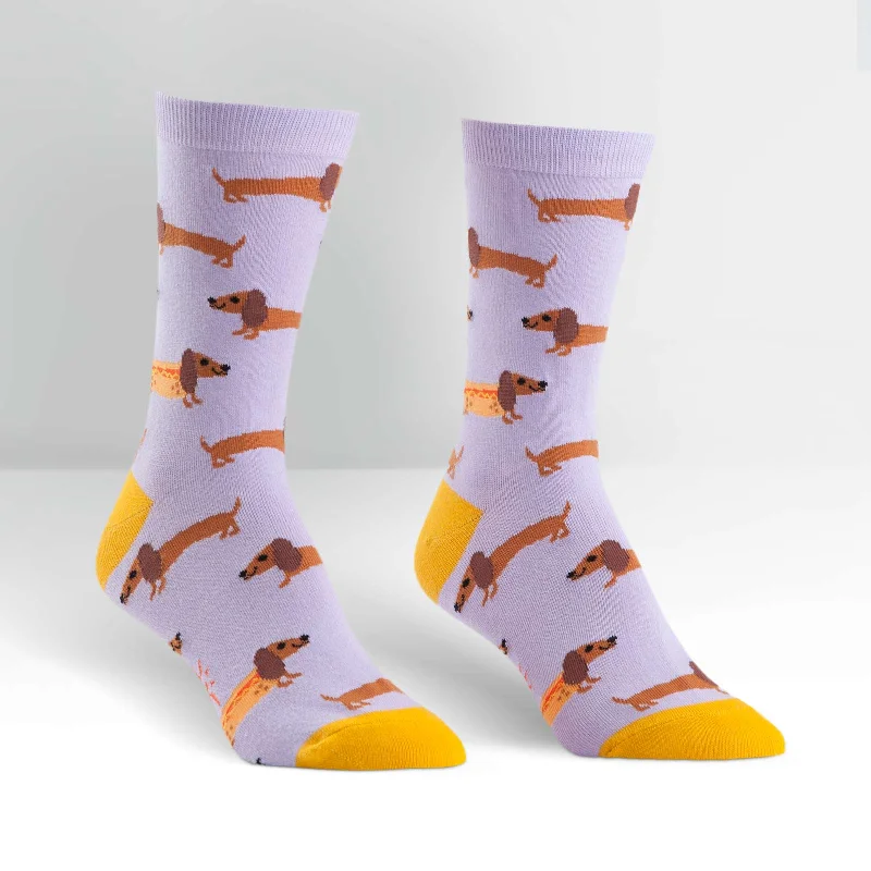 sock variety vintage -  Hot Dogs Women's Crew Socks