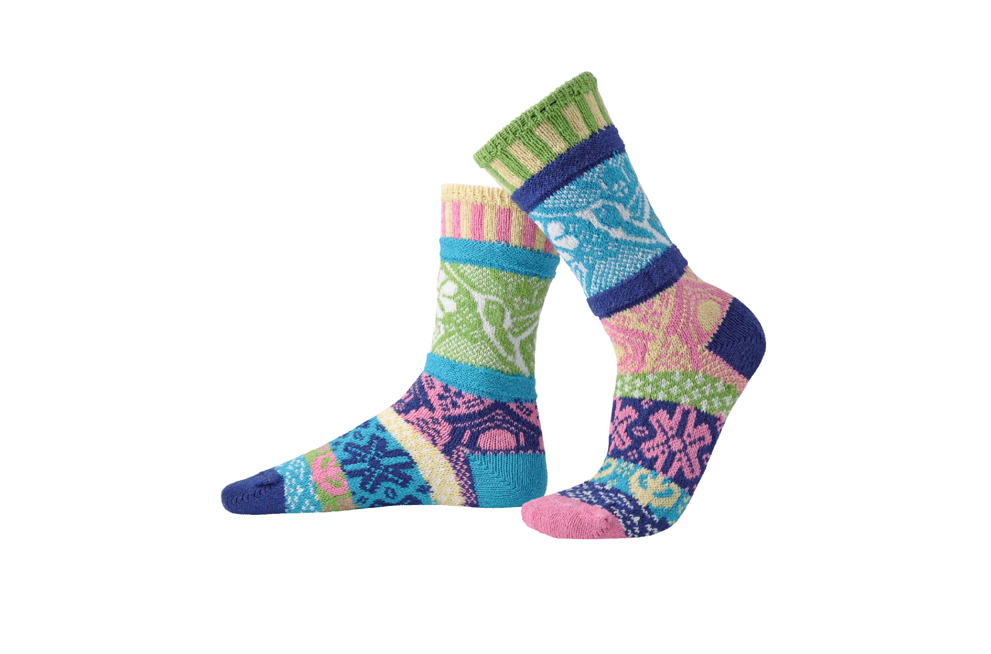 sock fashion minimalist -  Hummingbird Recycled Cotton Crew Socks