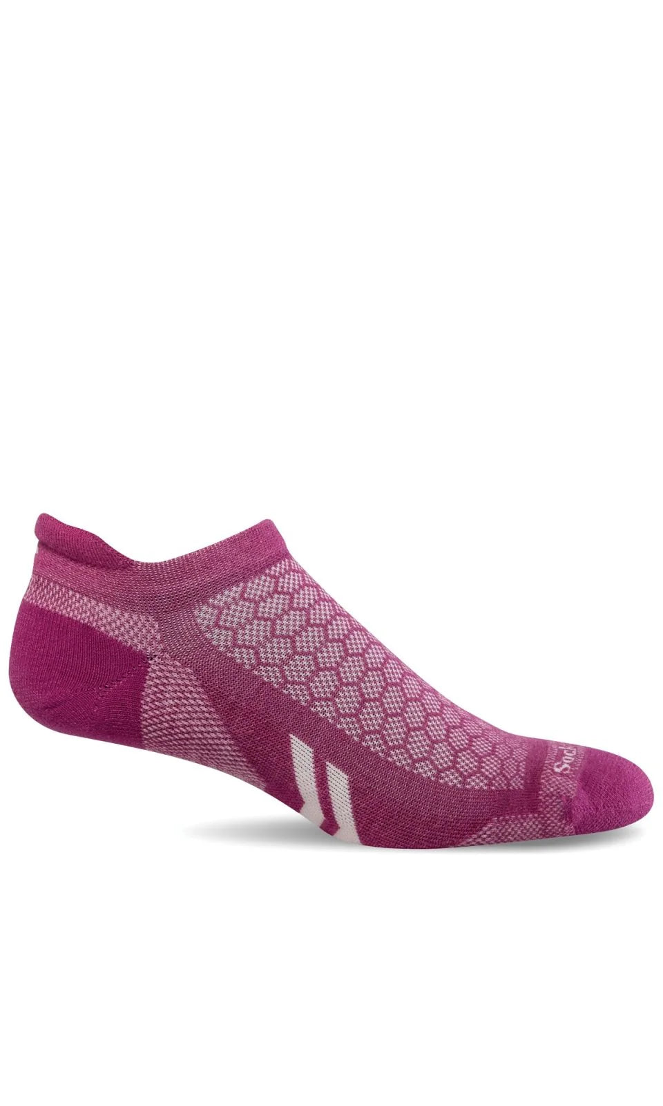 sock inventory minimalist -  Incline II Micro Women's Bamboo/Merino Moderate Compression Sock in Raspberry