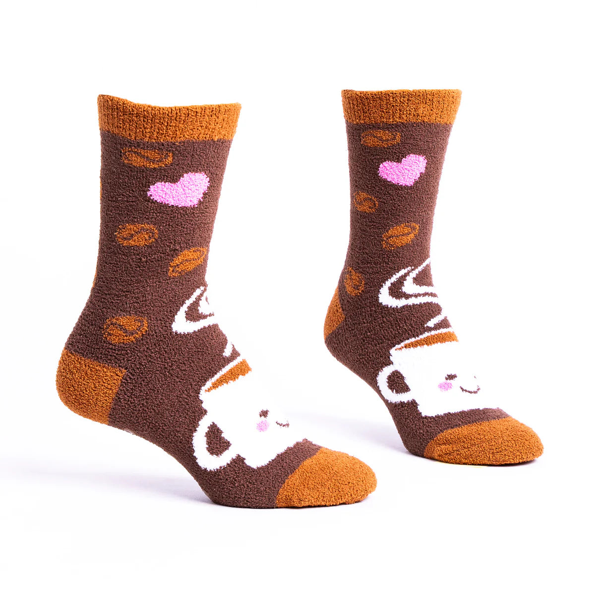 sock designs bold -  It's a Brew-tiful Day Women's Slipper Socks