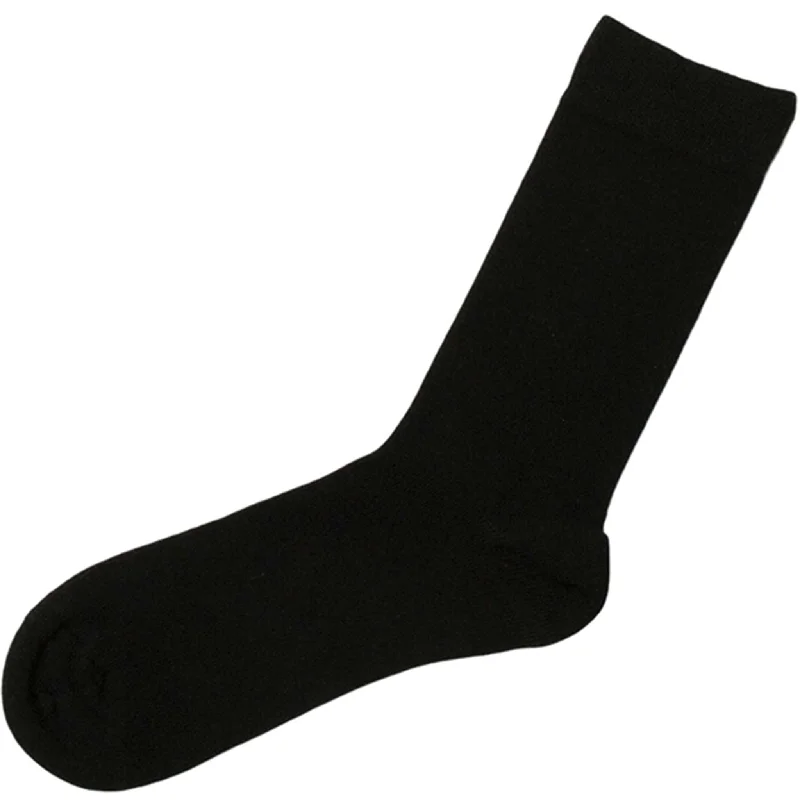 sock sizes minimalist -  Joha Wool Black Socks