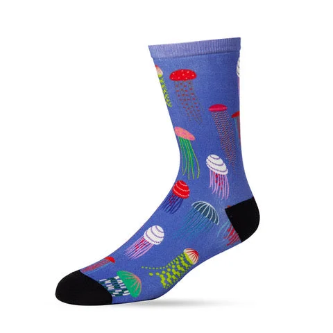 sock types organic -  Jolly Jellies Bamboo Crew Socks