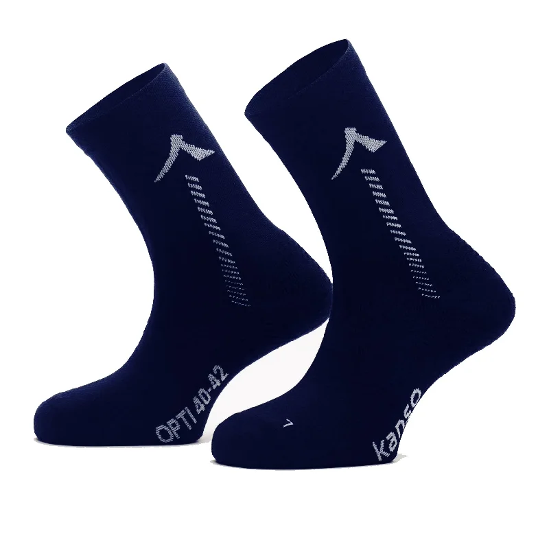 sock selection organic -  Kanso Opti Crew Sock 1 Pack Navy