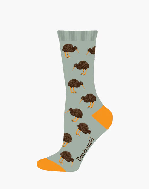 sock uses vintage -  Kiwi Women's Bamboo Crew Socks