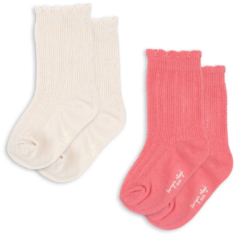 sock durability bold -  Konges Sløjd Mix Pack 2 Pack Pointelle Socks