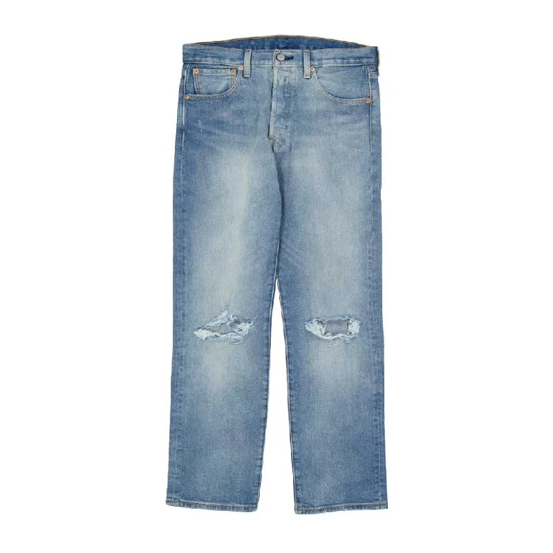 sock features vintage -  Levi's - Men's 501 Original Higher Mountain DX Jeans (005013268)