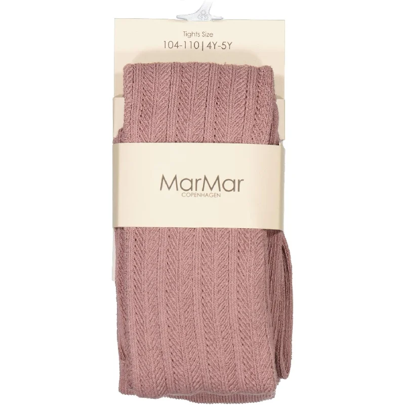 sock pairs organic -  MarMar Tights Pointelle Dusty Mauve Tights Pointelle