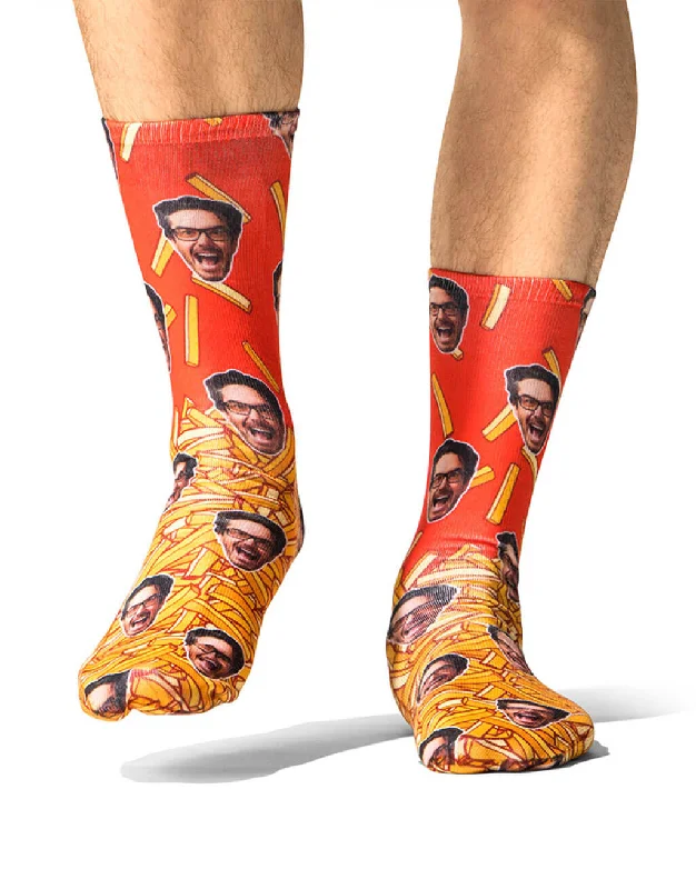 sock pairs vintage -  McFries Face Socks