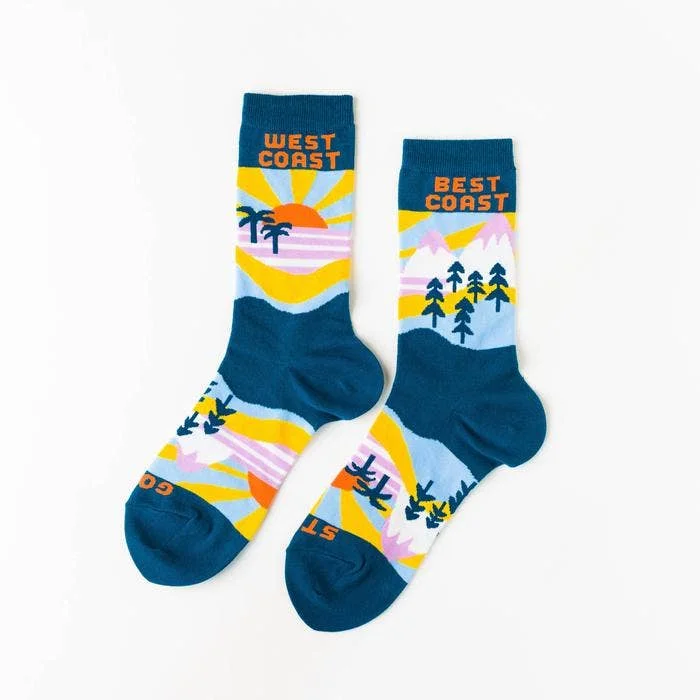 sock comfort bold -  Yellow Owl Workshop - West Coast Best Coast -