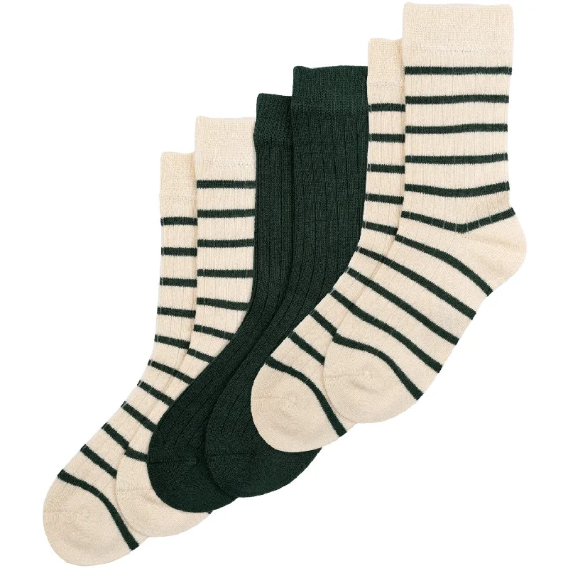 sock returns bold -  minipop® Emerald green Noos Bamboo Socks 3-pack