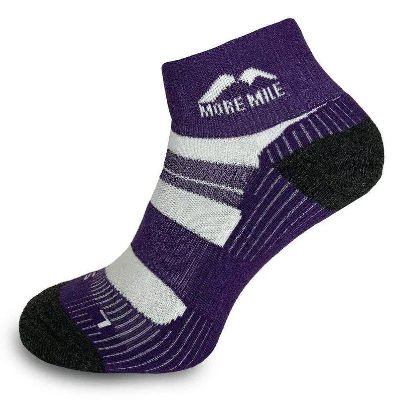 sock colors vintage -  More Mile Endurance Womens Running Socks - Purple