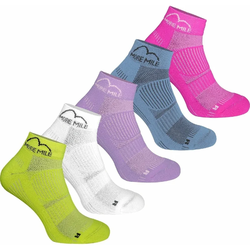 sock refunds organic -  More Mile London 2.0 (5 Pack) Eco Friendly Running Socks - Multi