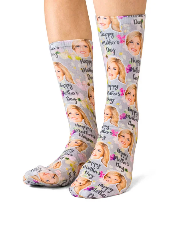 sock ratings minimalist -  Mother's Day Floral Socks