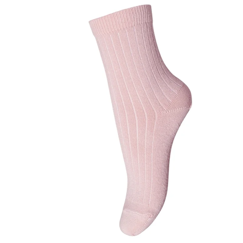 sock variety minimalist -  MP 7080 Cotton Socks 853 Rose Dust