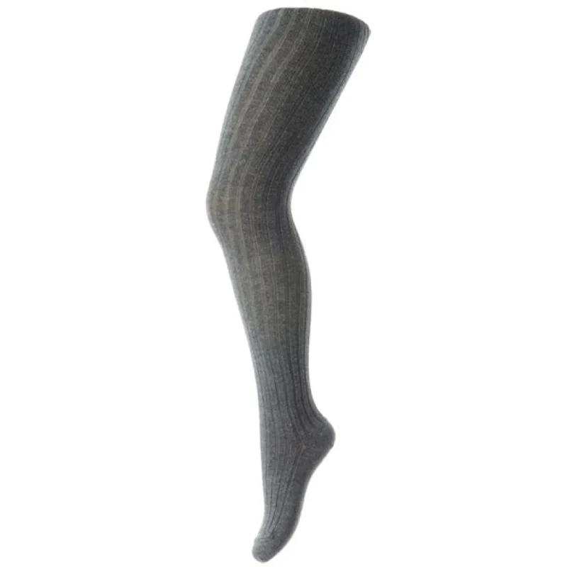 sock designs minimalist -  MP Cotton Rib Tights Grey