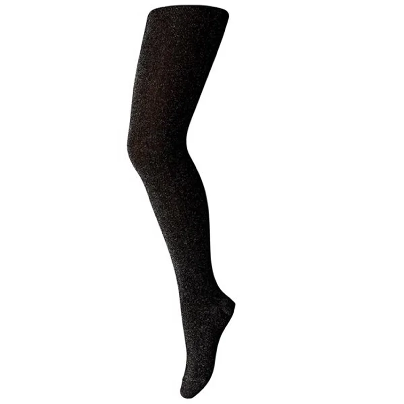 sock warranty organic -  MP Lurex Tights Black