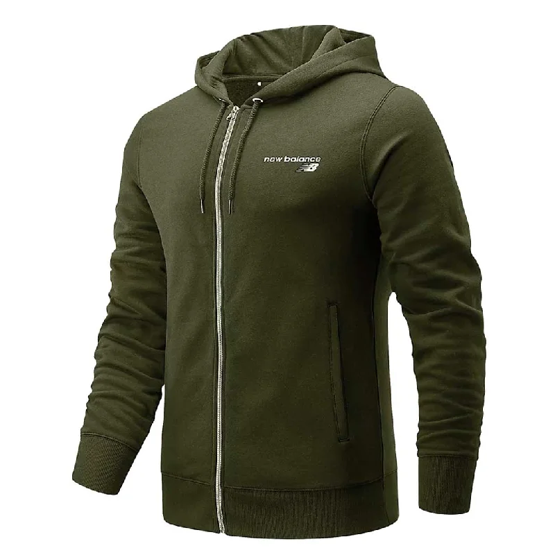 sock inventory organic -  New Balance - Men's Classic Core Full Zip Hoodie (MJ03907 ARG)