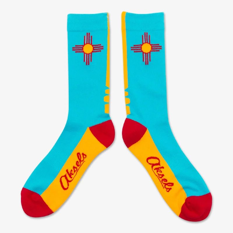 sock delivery bold -  New Mexico Flag Socks