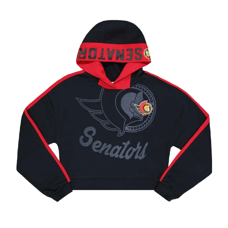 sock assortment bold -  NHL - Girls' (Junior) Ottawa Senators Record Setter Pull Over Hoodie (HK5G6FFEJ SEN)