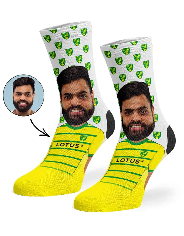 sock assortment vintage -  Norwich City Fan Socks