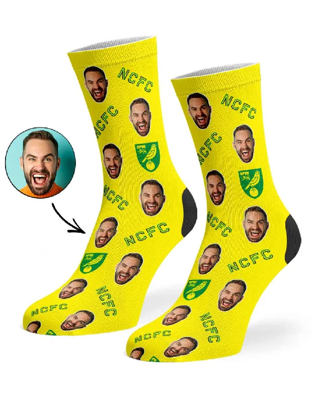 sock promotions vintage -  Norwich City FC Socks