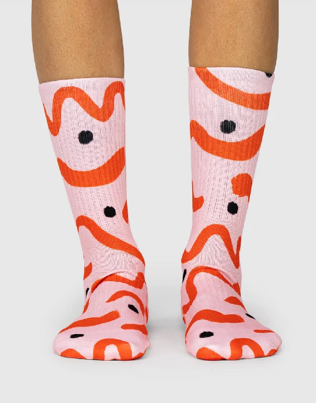 sock trends organic -  Paint Squiggle Socks