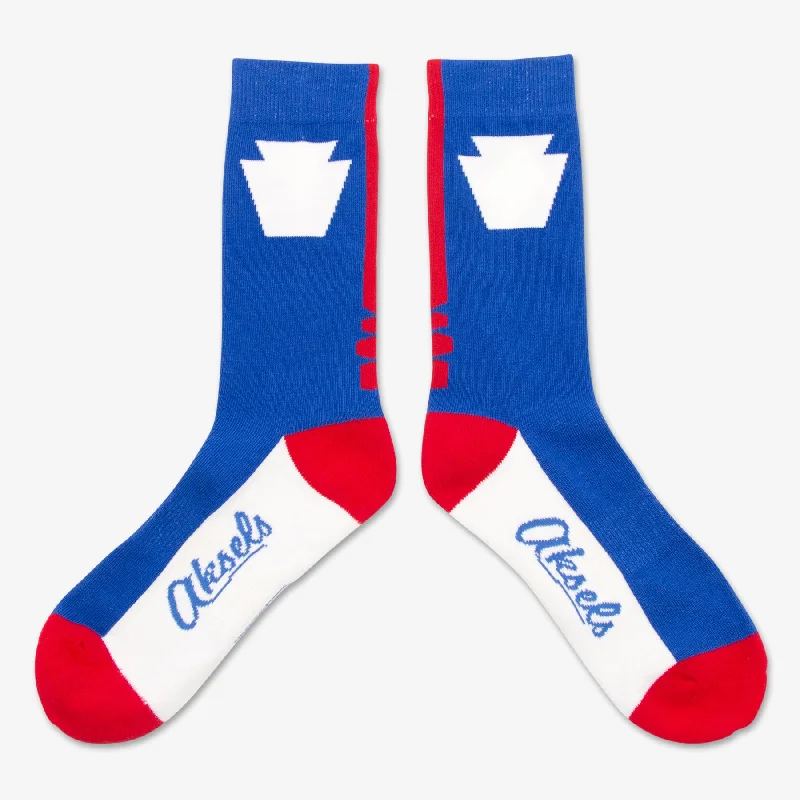 sock singles bold -  Pennsylvania Keystone State Socks